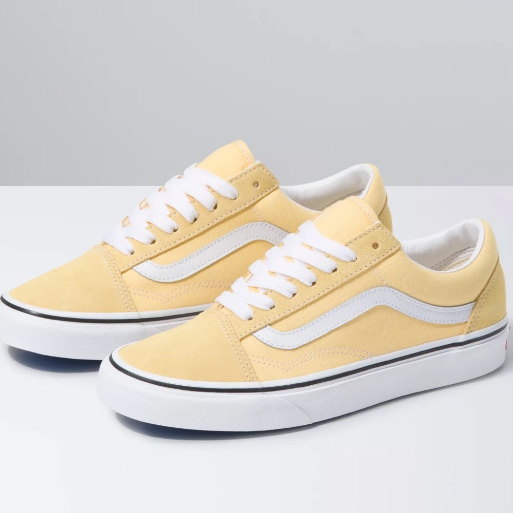 Golden Haze True White Old Skool Vans